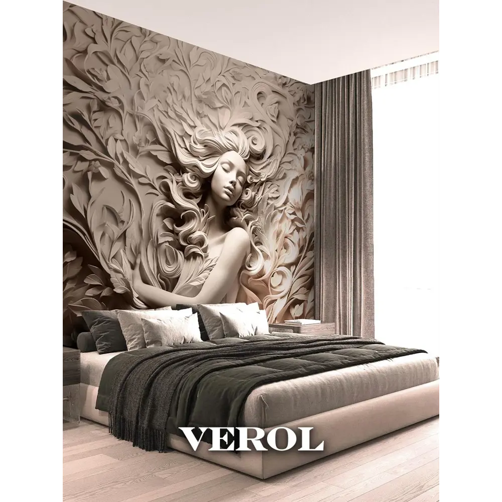 Фото 3 Фотообои флизелиновые Verol Девушка барельеф 401-ФФО-05979, 300x283 см