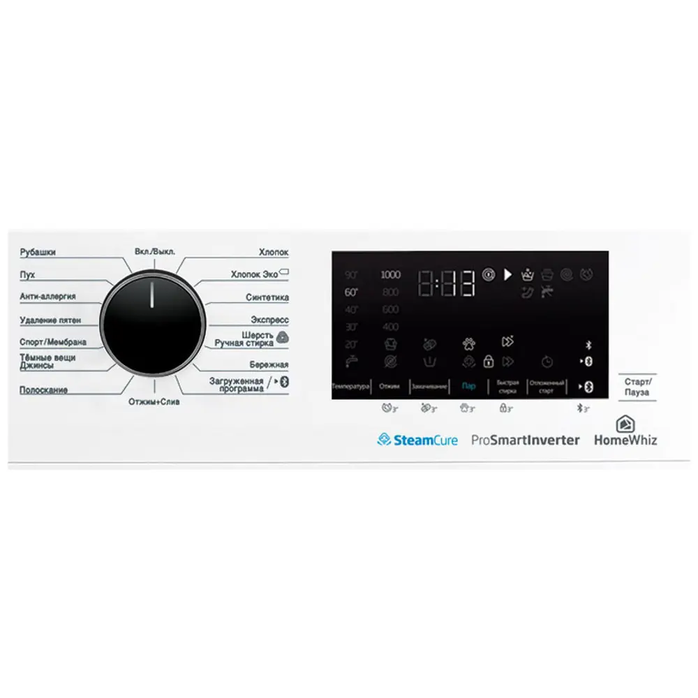 Фото 6 Стиральная машина Beko WSPE7H616W 59.6x84x45 см, 7.5 кг, цвет белый Фото 6 Стиральная машина Beko WSPE7H616W 59.6x84x45 см, 7.5 кг, цвет белый