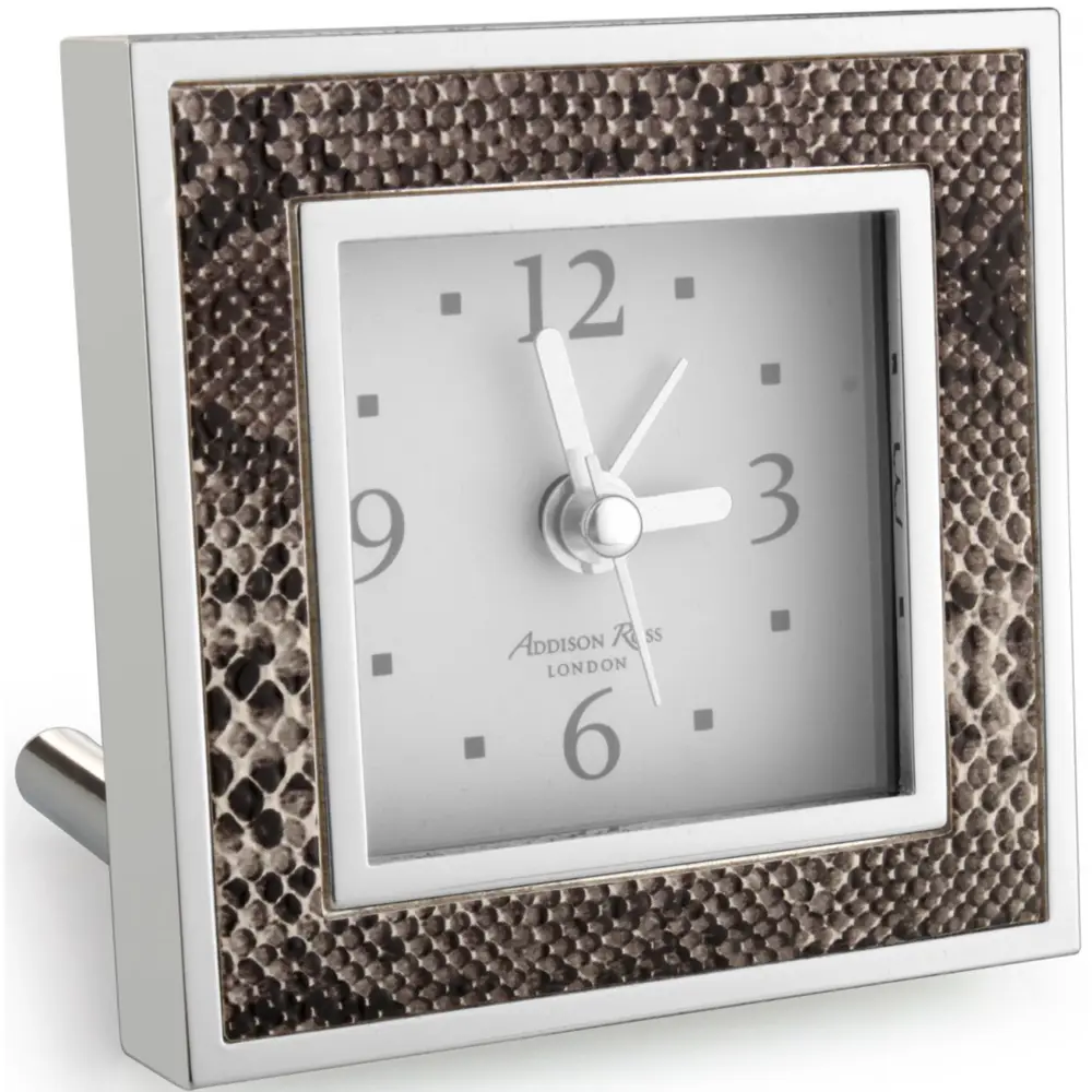 Фото Настольные часы Addison ross Snake Silver Grey 30967 10 см Фото Настольные часы Addison ross Snake Silver Grey 30967 10 см