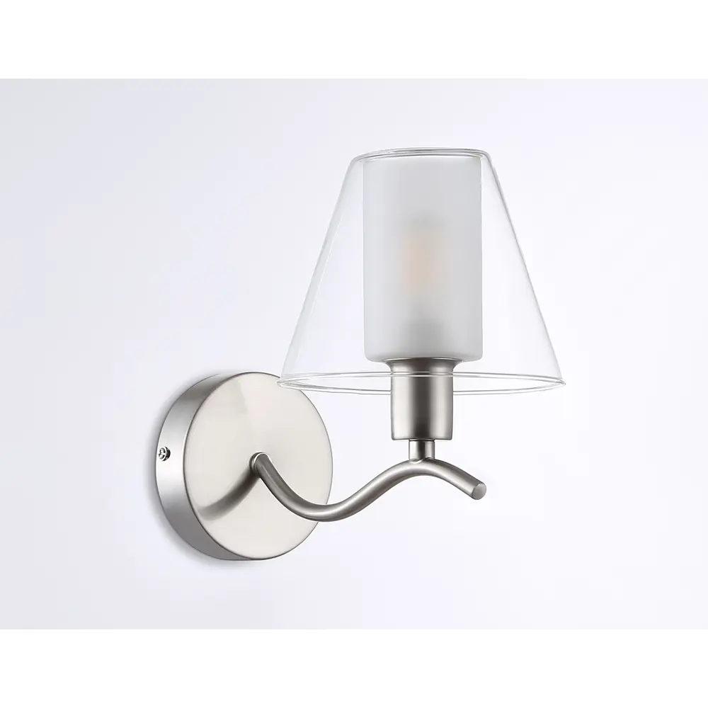Фото 3 Настенный светильник Ambrella light High light Lh57085 цвет белый матовый/никель Фото 3 Настенный светильник Ambrella light High light Lh57085 цвет белый матовый/никель
