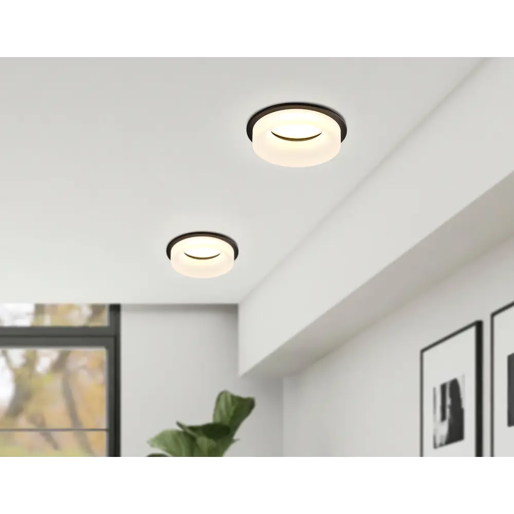 Фото 8 Светильник точечный встраиваемый Ambrella light Techno spot Tn1303 под отверстие 60 мм GU5.3 цвет черный/белый матовый Фото 8 Светильник точечный встраиваемый Ambrella light Techno spot Tn1303 под отверстие 60 мм GU5.3 цвет черный/белый матовый