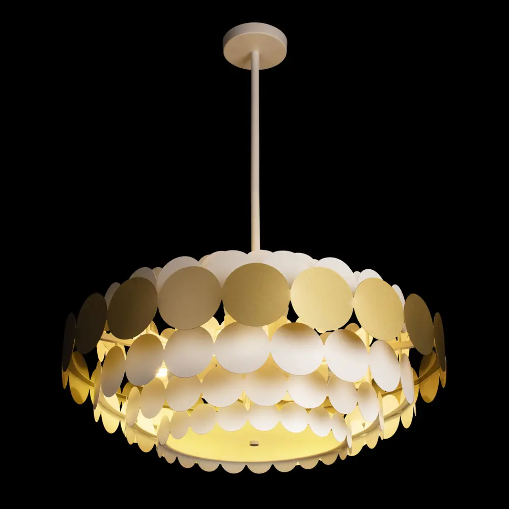 Фото 4 Светильник подвесной Loft It Juicy 10310-s gold 9 ламп 14.14 м² цвет белый золото Фото 4 Светильник подвесной Loft It Juicy 10310-s gold 9 ламп 14.14 м² цвет белый золото