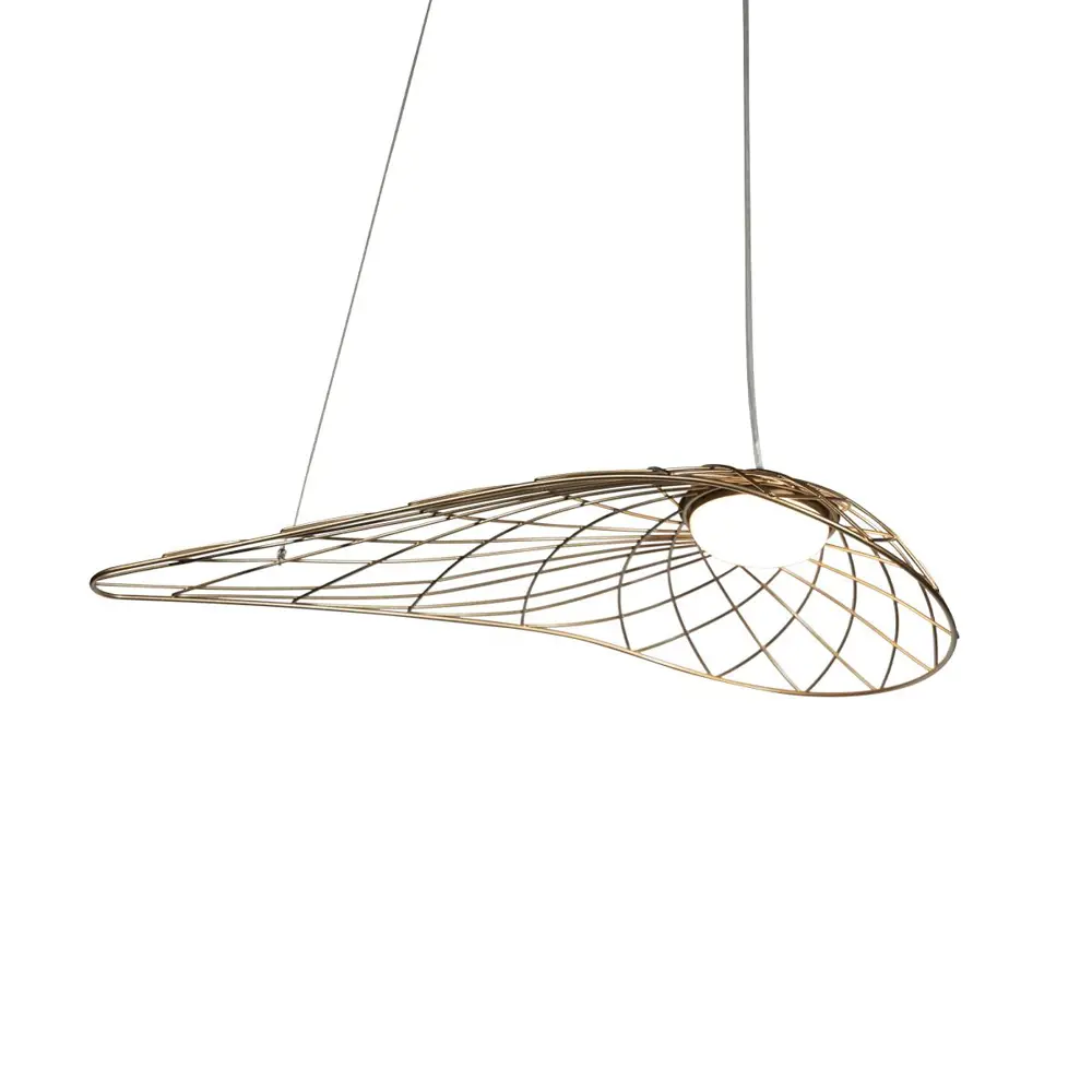 Фото 3 Светильник подвесной светодиодный Loft It Tressage Lf_10127_590_gold 1.73 м² теплый белый (желтый) свет цвет золото Фото 3 Светильник подвесной светодиодный Loft It Tressage Lf_10127_590_gold 1.73 м² теплый белый (желтый) свет цвет золото