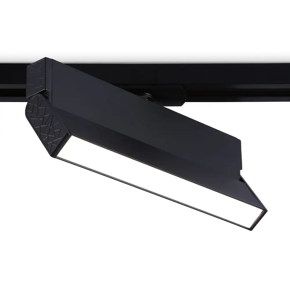 Фото 2 Трековый светильник линейный светодиодный Ambrella light Gl6808 12 Вт 2 м² цвет черный Фото 2 Трековый светильник линейный светодиодный Ambrella light Gl6808 12 Вт 2 м² цвет черный