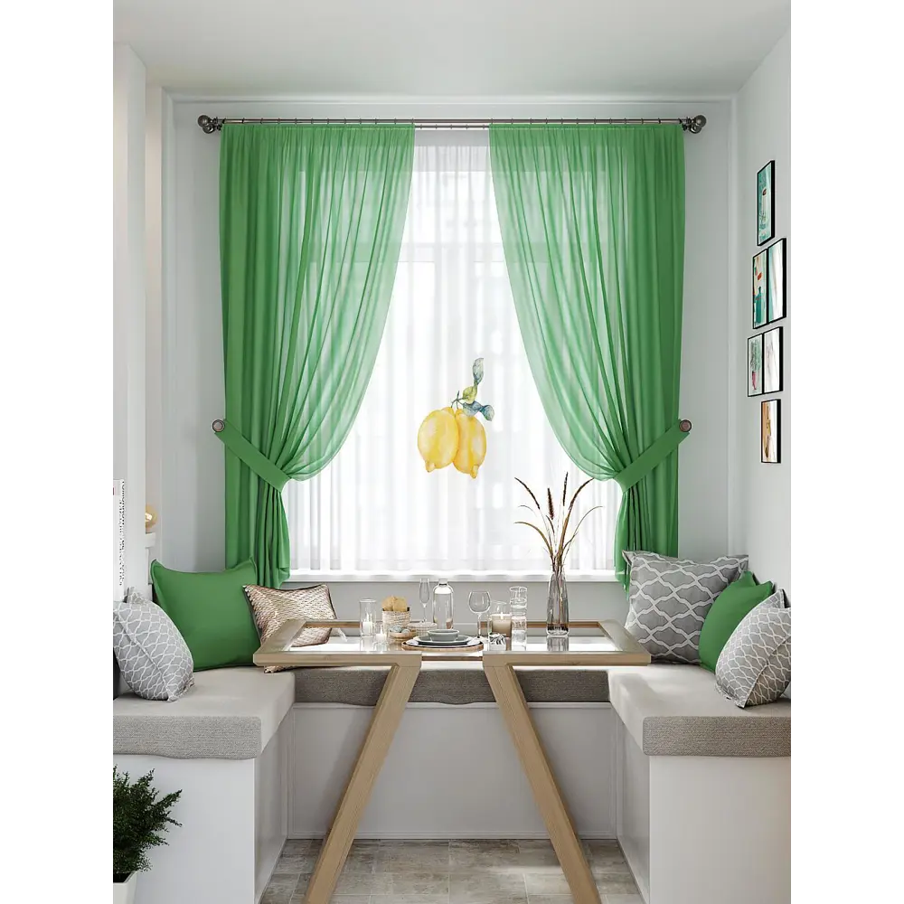 Фото Тюль Helga TD-550420 на шторной ленте 300x180 см цвет разноцветный Фото Тюль Helga TD-550420 на шторной ленте 300x180 см цвет разноцветный