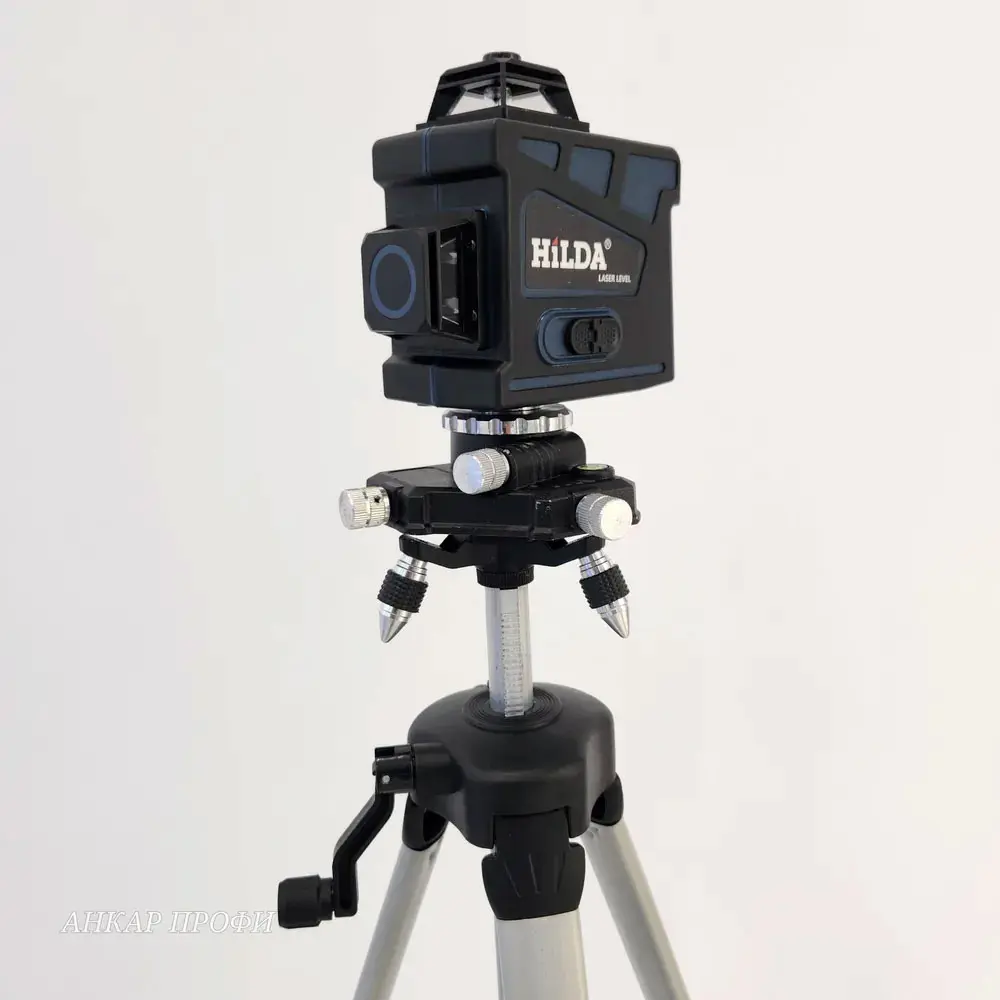 Фото 2 Уровень лазерный Hilda 3D laz06 зеленый луч, на штативе, дальность до 30 м Фото 2 Уровень лазерный Hilda 3D laz06 зеленый луч, на штативе, дальность до 30 м