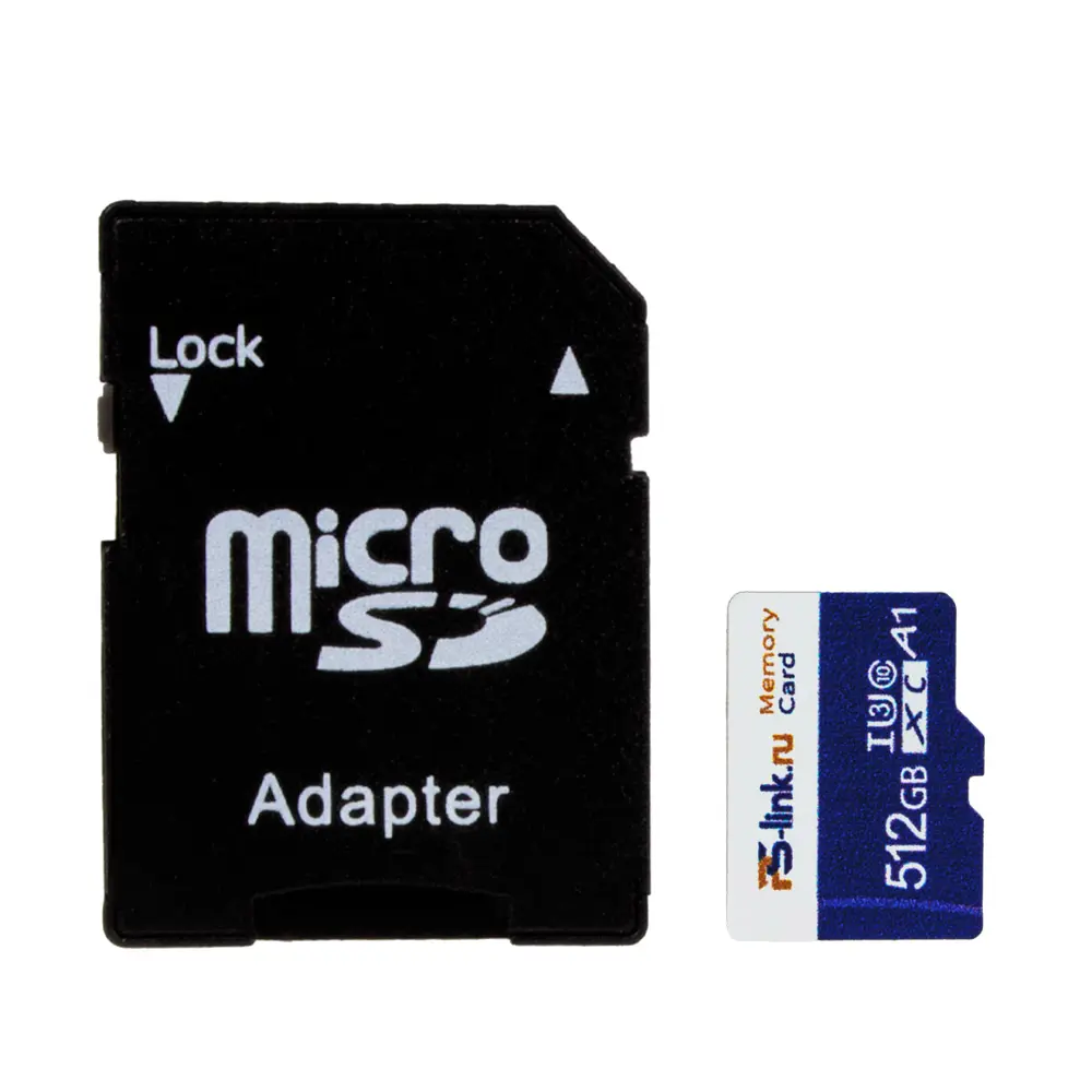 Фото 3 Карта памяти microSDXC Ps-Link VD-512G 512 ГБ 10 класс скорости Фото 3 Карта памяти microSDXC Ps-Link VD-512G 512 ГБ 10 класс скорости