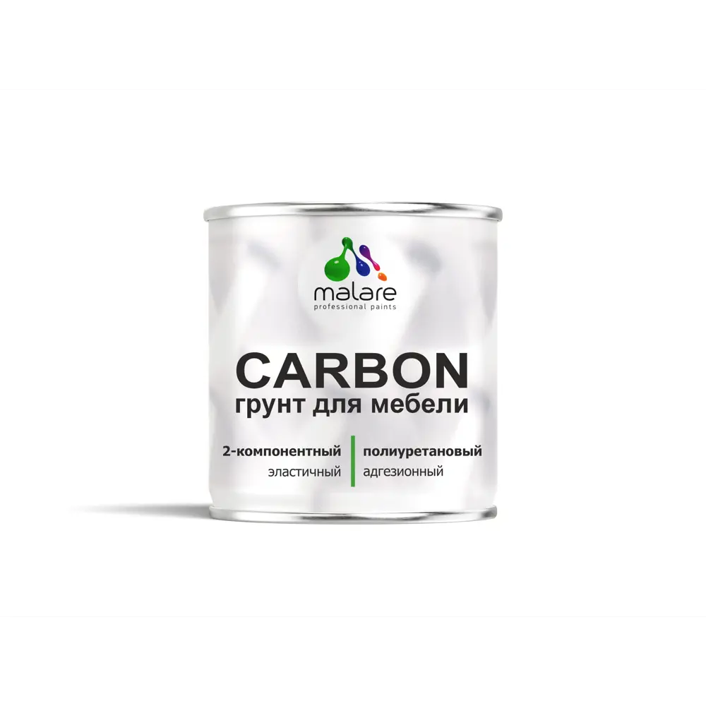 Фото Грунт полиуретановый двухкомпонентный Malare Carbon для мебели адгезионный высокопрочный УФ-стойкий 1.8 кг и 70 гр Фото Грунт полиуретановый двухкомпонентный Malare Carbon для мебели адгезионный высокопрочный УФ-стойкий 1.8 кг и 70 гр