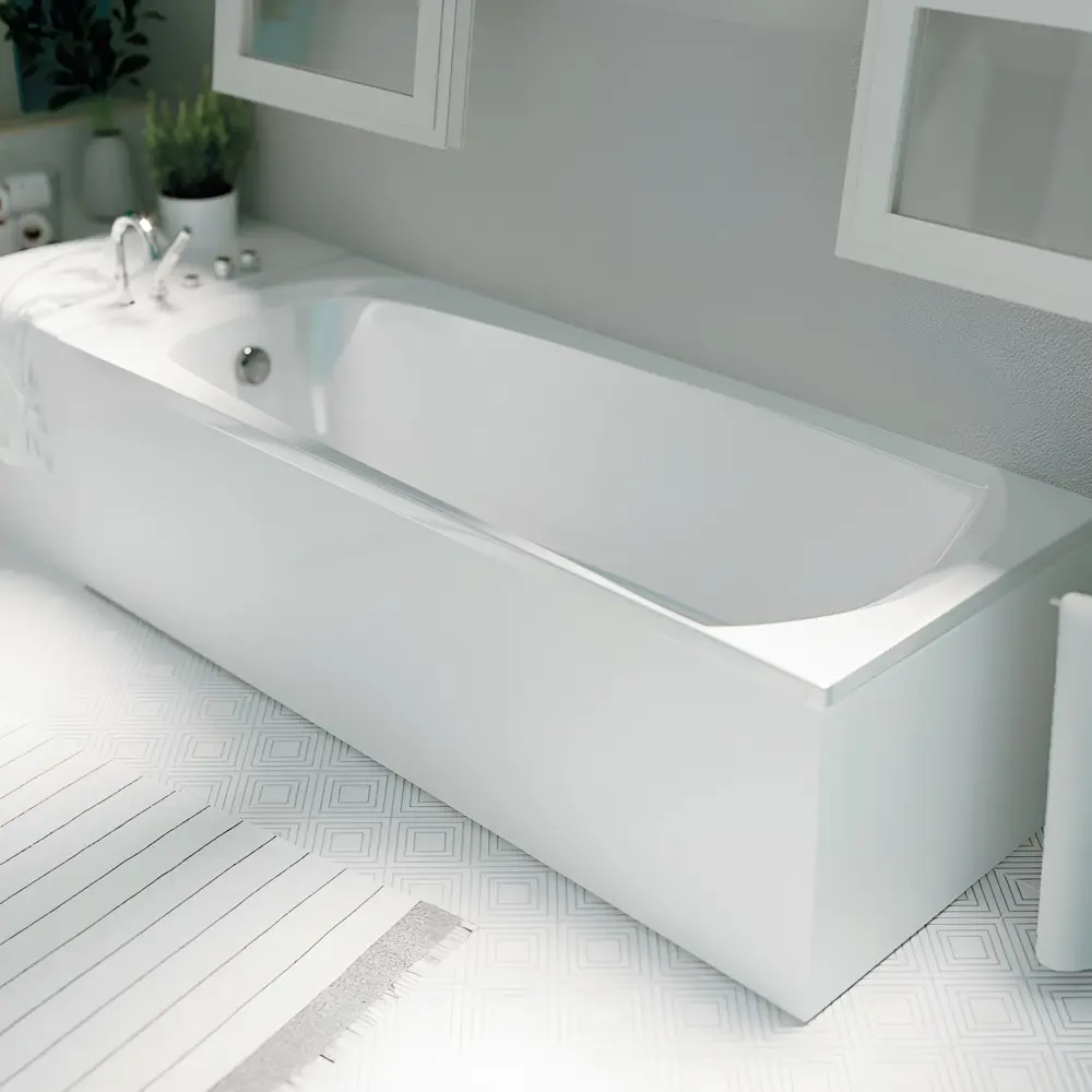 Фото 2 Ванна акриловая 1Marka Elegance 160x70 Прямоугольная белая 01эл1670 Фото 2 Ванна акриловая 1Marka Elegance 160x70 Прямоугольная белая 01эл1670