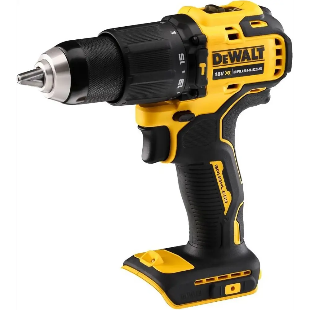 Фото Дрель-шуруповерт аккумуляторная бесщеточная Dewalt DCD709D2T, 18 В Li-Ion 2x2 Ач