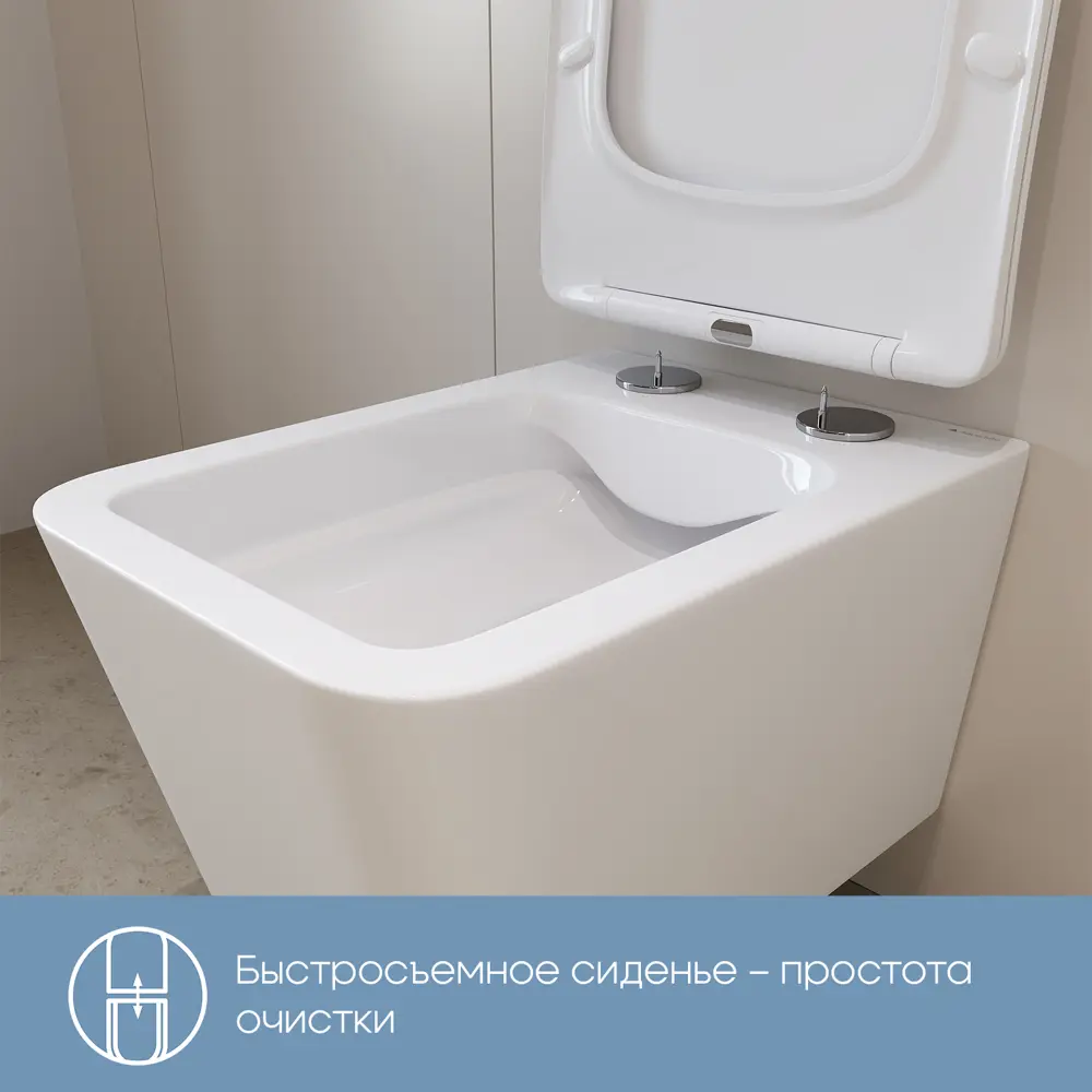 Фото 14 Комплект инсталляция с унитазом Alentori ALS.SIS1101.WHQ0110 цвет белый Фото 14 Комплект инсталляция с унитазом Alentori ALS.SIS1101.WHQ0110 цвет белый