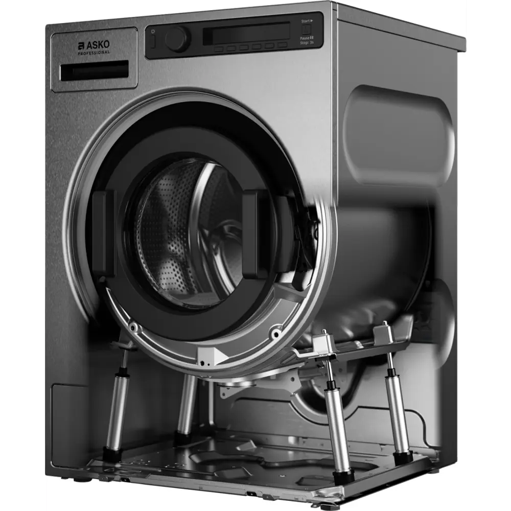 Фото 4 Стиральная машина Asko Wmc8947pi.s 59.5x85x70.6 см 9 кг цвет нержавеющая сталь Фото 4 Стиральная машина Asko Wmc8947pi.s 59.5x85x70.6 см 9 кг цвет нержавеющая сталь