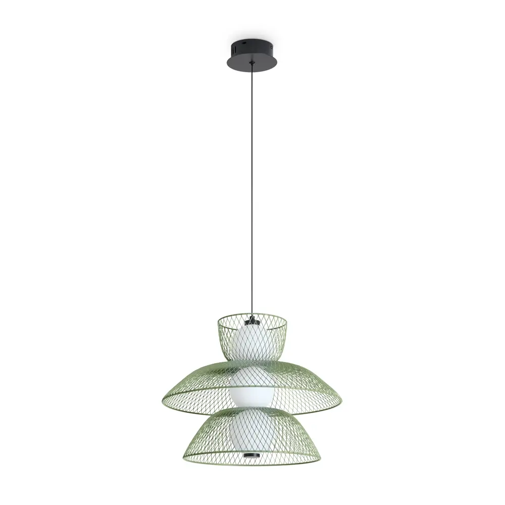 Фото Светильник подвесной светодиодный Freya Harper Fr5545pl-l5gn 3 м² теплый белый (желтый) свет цвет черный Фото Светильник подвесной светодиодный Freya Harper Fr5545pl-l5gn 3 м² теплый белый (желтый) свет цвет черный