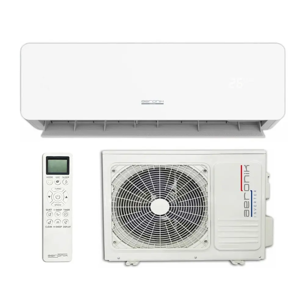Фото Сплит-система инверторная Aeronik ASI-09IU2/ASO-09IU2 9K BTU охлаждение/обогрев Фото Сплит-система инверторная Aeronik ASI-09IU2/ASO-09IU2 9K BTU охлаждение/обогрев