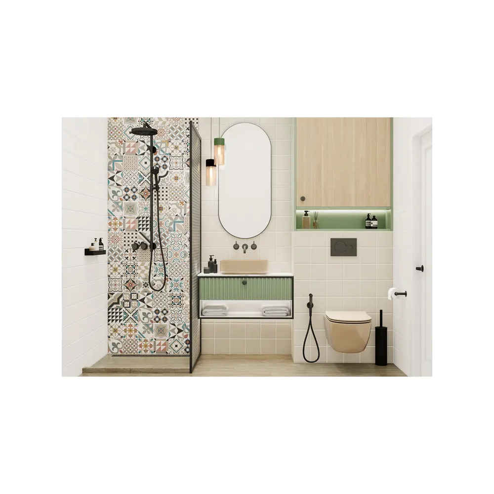 Фото 6 Настенная плитка New trend Design art WT36DST11 30x60см цвет бежевый Фото 6 Настенная плитка New trend Design art WT36DST11 30x60см цвет бежевый