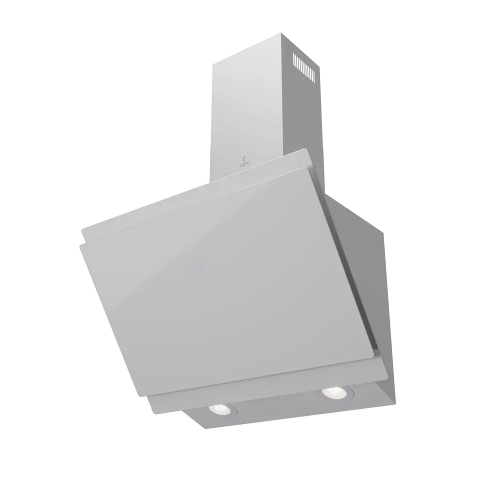 Фото Наклонная вытяжка Lex FURIA 600 WHITE 60 см цвет белый Фото Наклонная вытяжка Lex FURIA 600 WHITE 60 см цвет белый