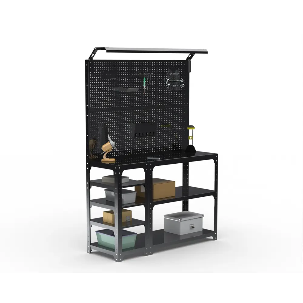 Фото 2 Стол-верстак Metalex 205713 950x1200x500 мм, максимальная нагрузка 260 кг