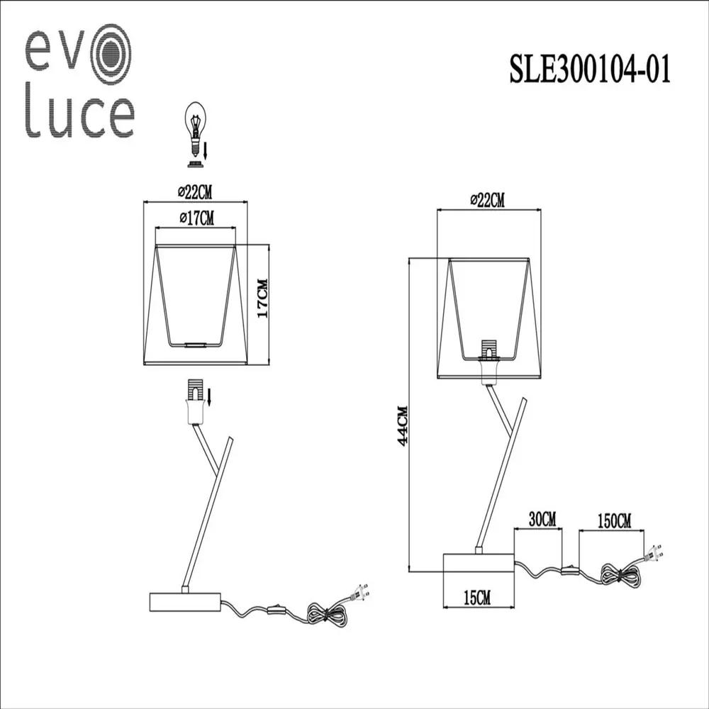 Фото 6 Настольная лампа Evoluce Sle300104-01 цвет серебристый Фото 6 Настольная лампа Evoluce Sle300104-01 цвет серебристый