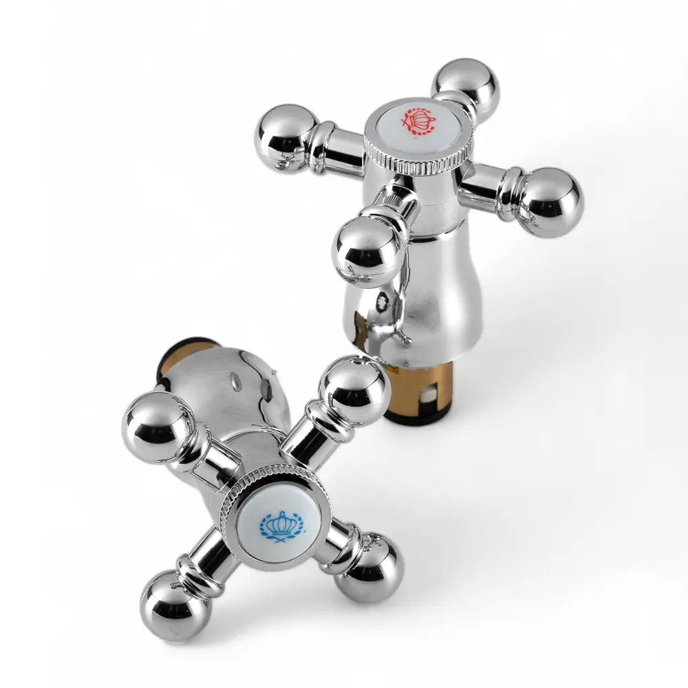 Фото 3 Маховик с керамической кран-буксой DO.Korona DK-127R ABS-пластик хром