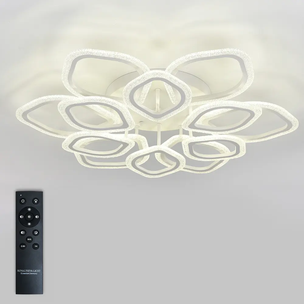 Фото Люстра потолочная Natali Kovaltseva LED LAMPS 81193 LED LAMPS 81193 220В 240Вт 32м2 белый Фото Люстра потолочная Natali Kovaltseva LED LAMPS 81193 LED LAMPS 81193 220В 240Вт 32м2 белый