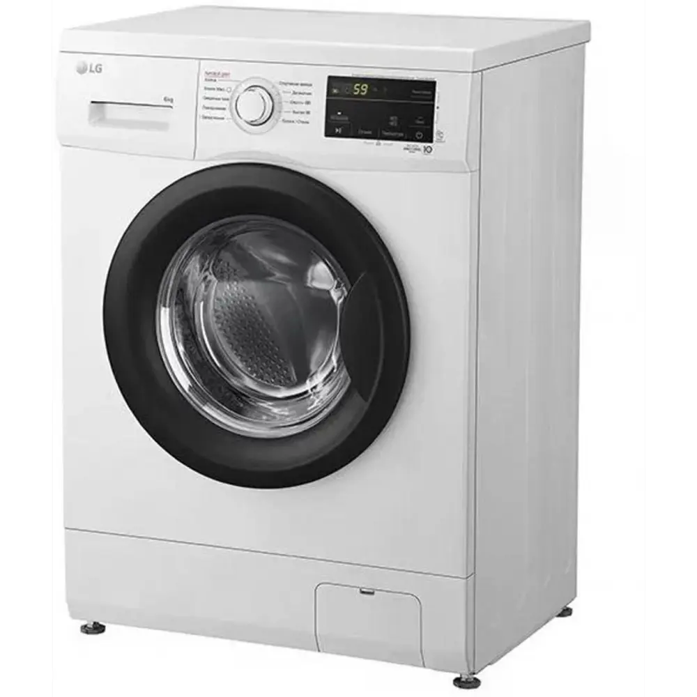 Фото 2 Стиральная машина Lg F2j3ns8w 60x85x44 см 6 кг цвет белый Фото 2 Стиральная машина Lg F2j3ns8w 60x85x44 см 6 кг цвет белый