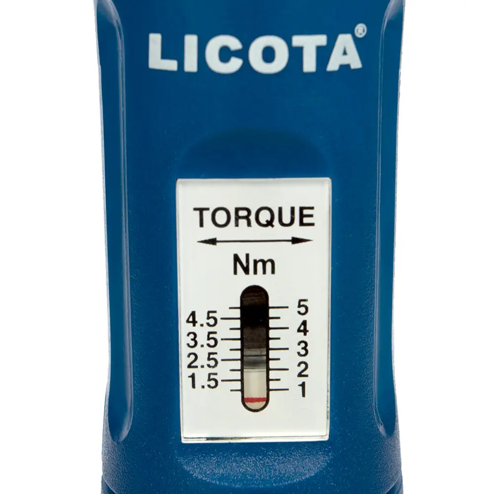 Фото 4 Отвёртка динамометрическая I-образный Licota AWT-30105CKNM 1/4 дюйма 1x8 Нм Фото 4 Отвёртка динамометрическая I-образный Licota AWT-30105CKNM 1/4 дюйма 1x8 Нм