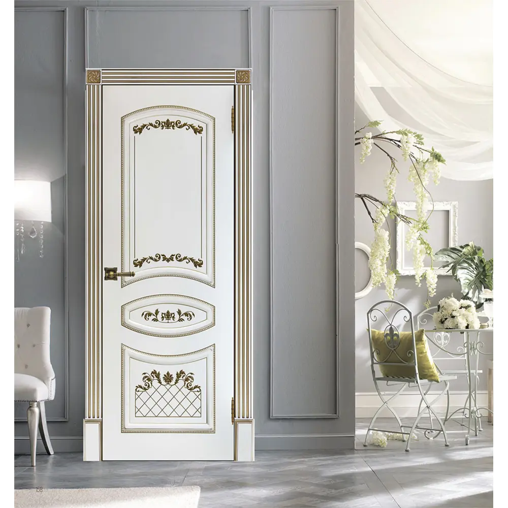 Фото 5 Дверь межкомнатная Двери регионов Алина глухая 200x80см эмаль цвет белый без замка и петель Фото 5 Дверь межкомнатная Двери регионов Алина глухая 200x80см эмаль цвет белый без замка и петель