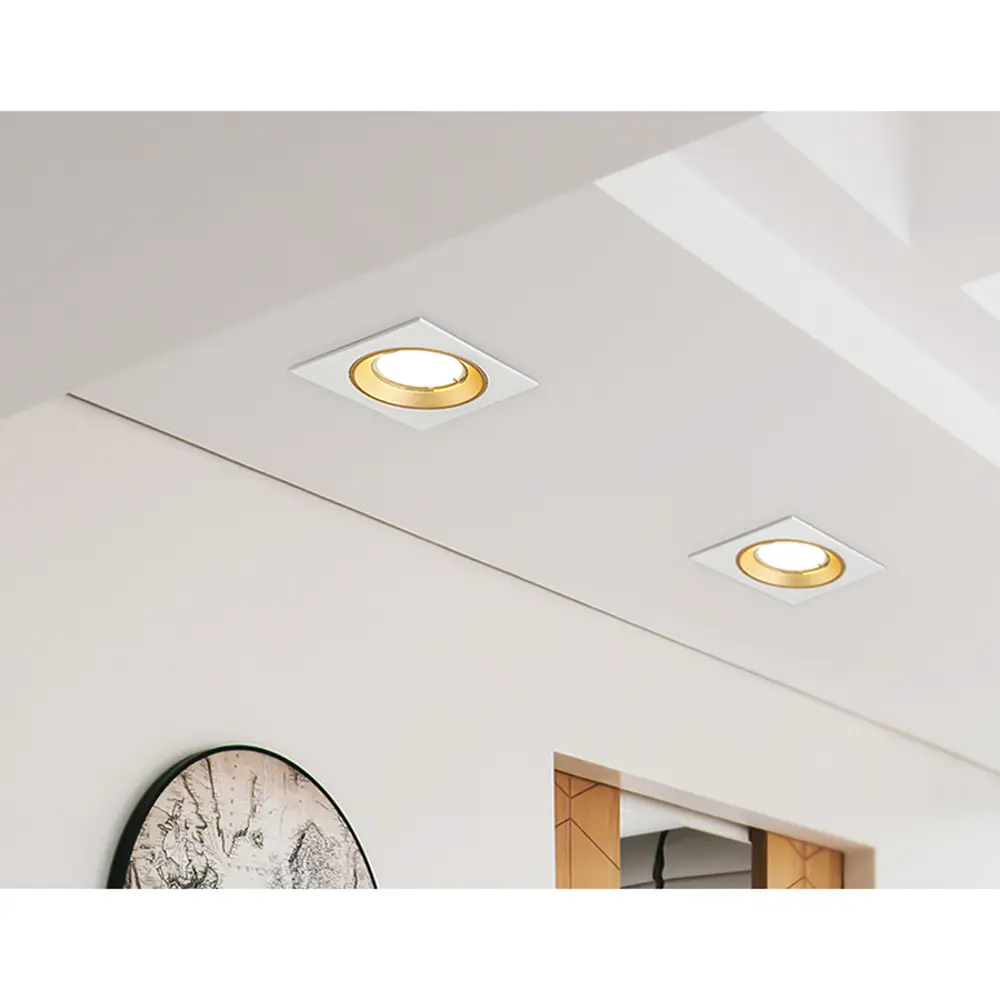 Фото 13 Светильник точечный встраиваемый светодиодный Ambrella Light A8926 2 м² под отверстие 8 см цвет белый Фото 13 Светильник точечный встраиваемый светодиодный Ambrella Light A8926 2 м² под отверстие 8 см цвет белый