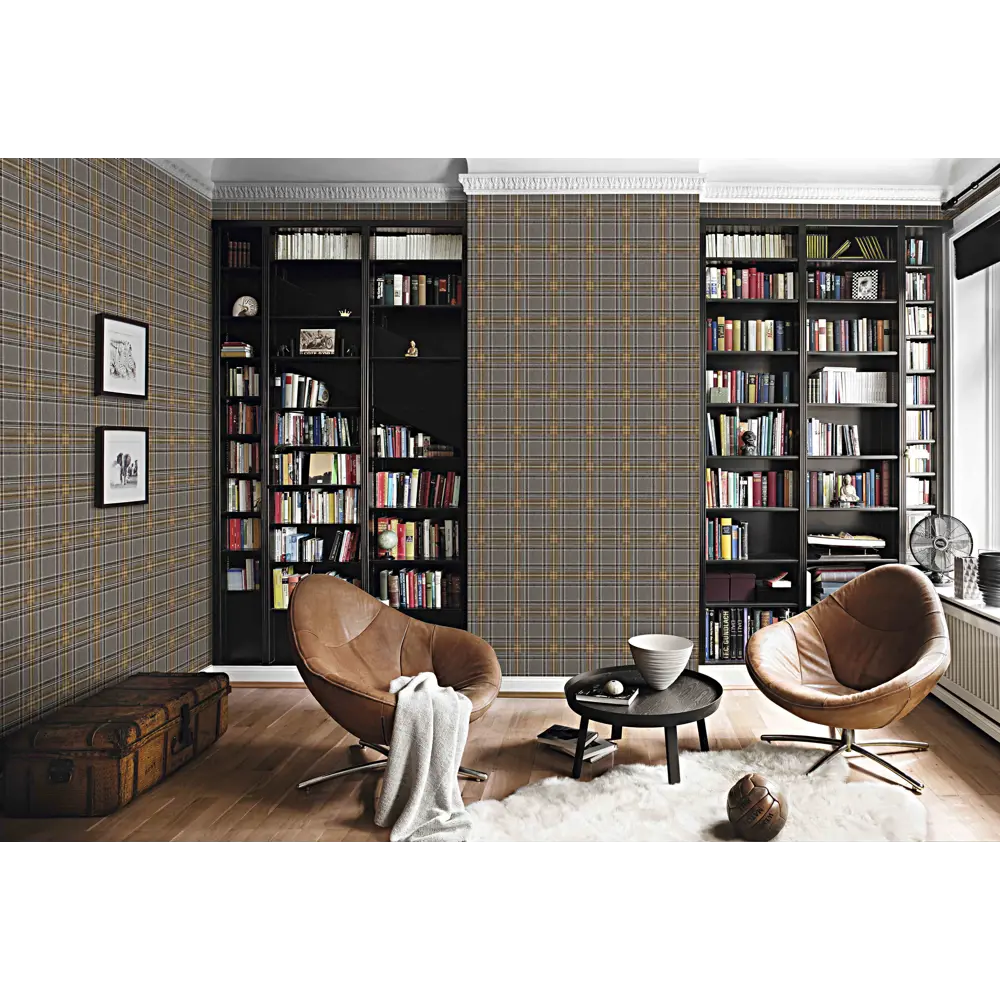 Фото 9 Обои флизелиновые Wall Up Sherlock коричнево-серые 1.06 м 654660 Фото 9 Обои флизелиновые Wall Up Sherlock коричнево-серые 1.06 м 654660