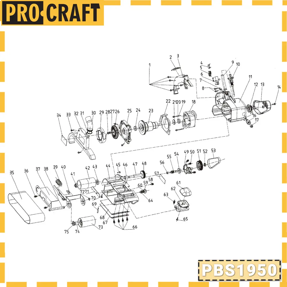 Фото 8 Ленточная шлифмашина сетевая бесщеточная Procraft PBS1950, 1950 Вт, 100 x 610 мм Фото 8 Ленточная шлифмашина сетевая бесщеточная Procraft PBS1950, 1950 Вт, 100 x 610 мм