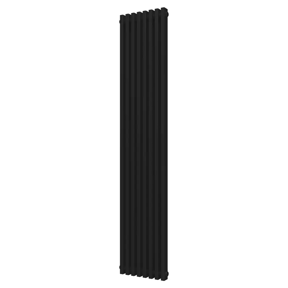 Фото Радиатор КЗТО Quadrum NEO 50 V 1750-8 RAL1T103S9005 черный матовый муар Фото Радиатор КЗТО Quadrum NEO 50 V 1750-8 RAL1T103S9005 черный матовый муар