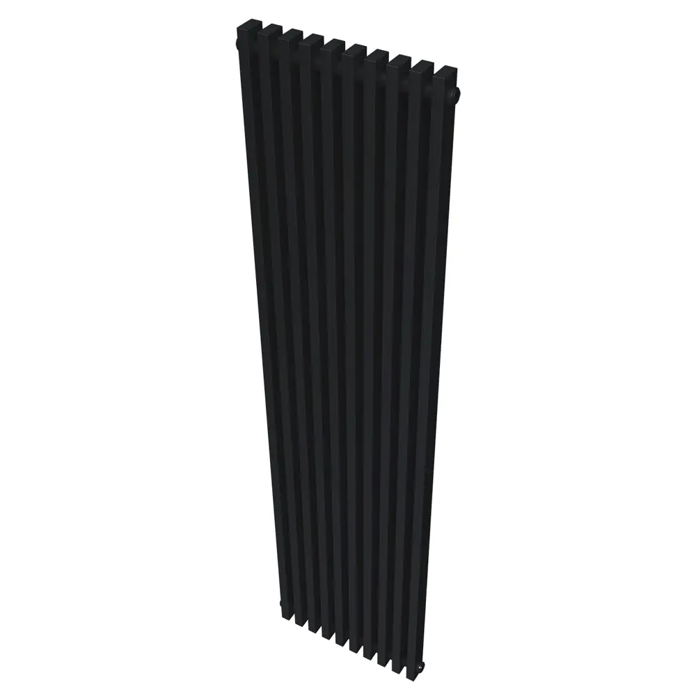 Фото 6 Радиатор КЗТО Quadrum NEO 50 V 1750-8 RAL1T103S9005 черный матовый муар Фото 6 Радиатор КЗТО Quadrum NEO 50 V 1750-8 RAL1T103S9005 черный матовый муар