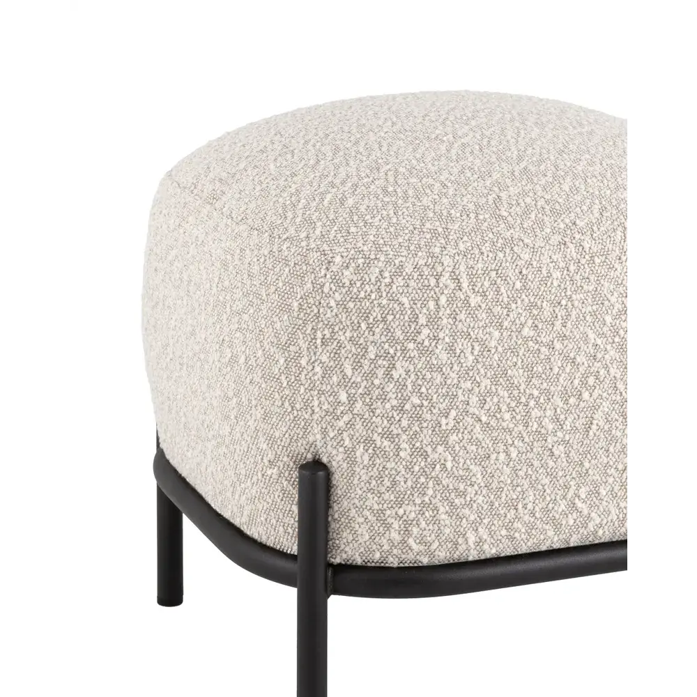 Фото 3 Пуф букле Stool Group Стоун vd-pf-stone-tr-milk, 41x41 см, цвет молочный Фото 3 Пуф букле Stool Group Стоун vd-pf-stone-tr-milk, 41x41 см, цвет молочный