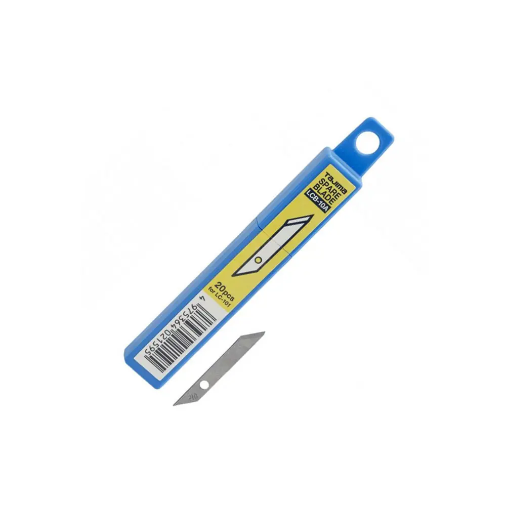 Фото Лезвие сменное для ножа Tajima LCB10A 90x18 мм, 20 шт Фото Лезвие сменное для ножа Tajima LCB10A 90x18 мм, 20 шт