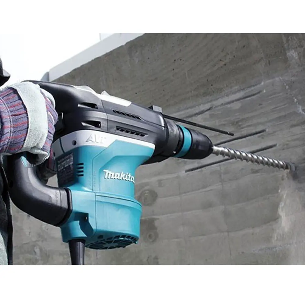 Фото 7 Перфоратор сетевой SDS Max Makita HR4013C HR4013C, 1200 Вт, 8 Дж Фото 7 Перфоратор сетевой SDS Max Makita HR4013C HR4013C, 1200 Вт, 8 Дж