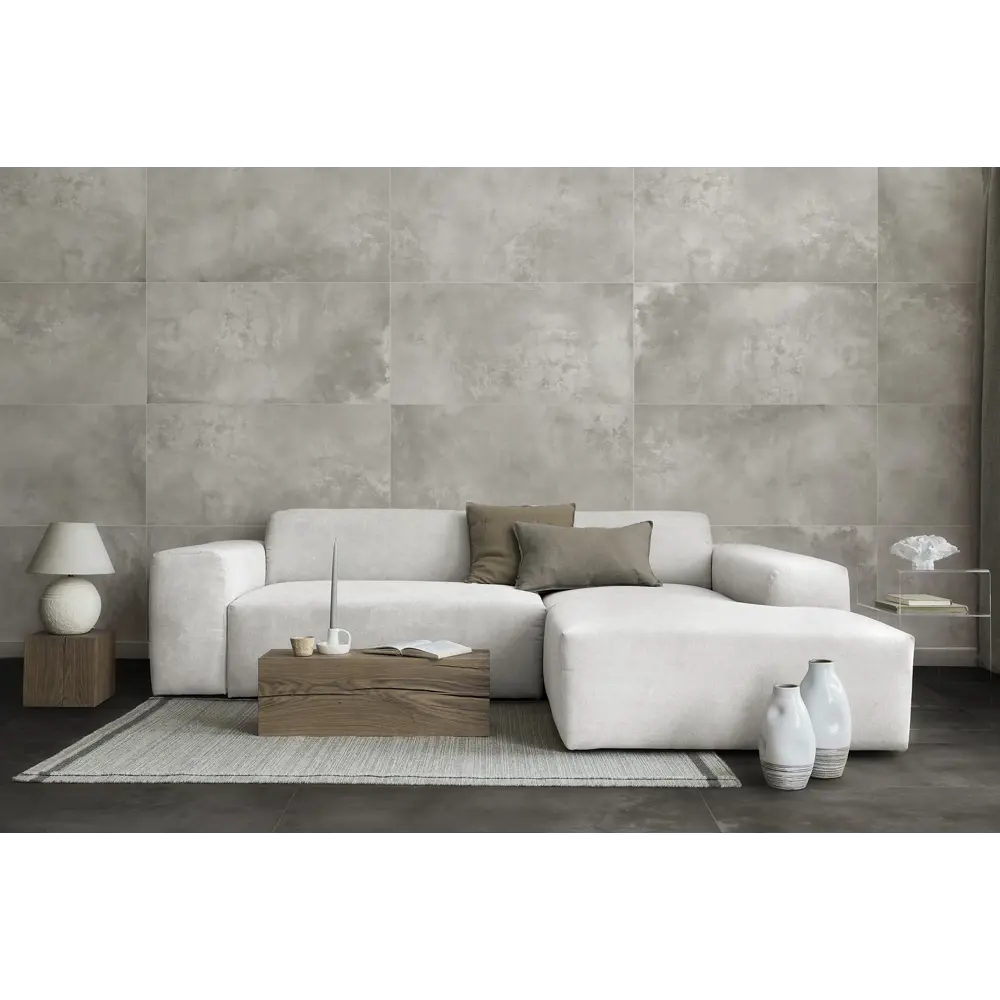 Фото 6 Керамогранит Global tile Vibe_GT GT120603209MR 120x60см 1.44 м² цвет темно-серый, цена за упаковку Фото 6 Керамогранит Global tile Vibe_GT GT120603209MR 120x60см 1.44 м² цвет темно-серый, цена за упаковку