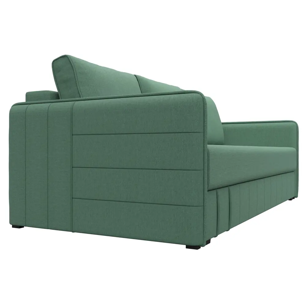 Фото 4 Диван раскладной Лига диванов Диван прямой Слим НПБ 204x90x105 см рогожка цвет амур зеленый Фото 4 Диван раскладной Лига диванов Диван прямой Слим НПБ 204x90x105 см рогожка цвет амур зеленый