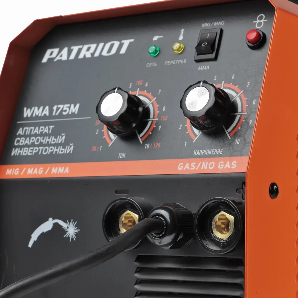 Фото 4 Сварочный полуавтомат инверторный Patriot 175M, 170 А, до 4 мм