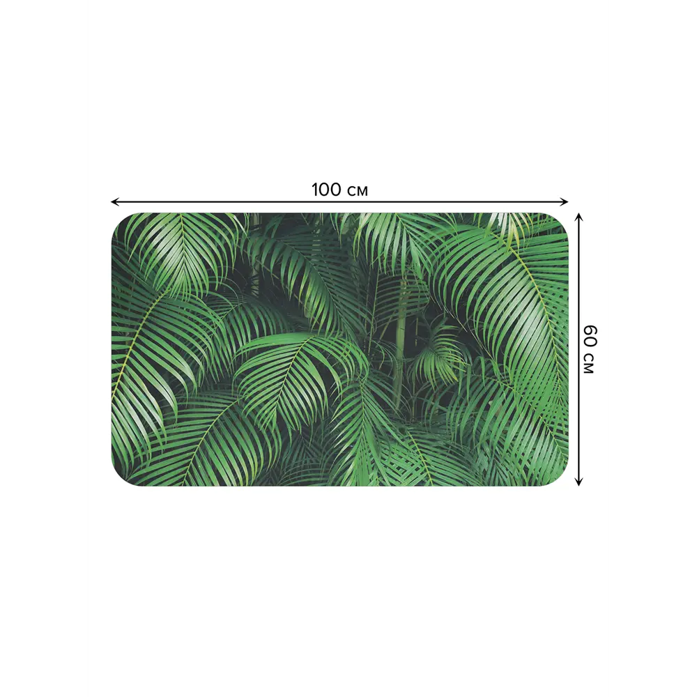 Фото 2 Коврик для ванной комнаты JOYARTY bath_31148_60x100 60x100см цвет разноцветный