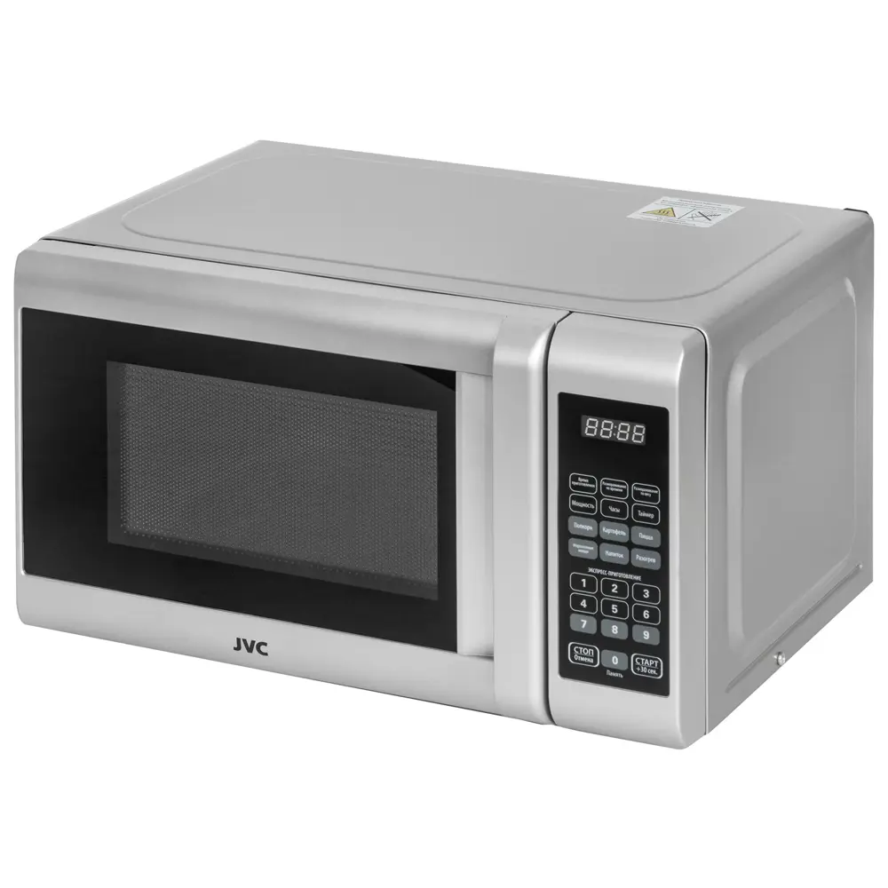 Фото 3 Отдельностоящая микроволновая печь Jvc JK-MW382S 20 л 44x25.9x32.3 см цвет серебристый Фото 3 Отдельностоящая микроволновая печь Jvc JK-MW382S 20 л 44x25.9x32.3 см цвет серебристый