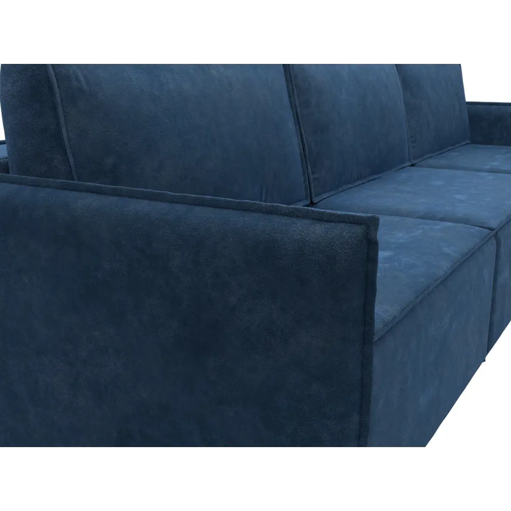 Фото 4 Диван прямой Либерти лонг Лига диванов 126633 320x98x118 см велюр цвет brut 11 синий