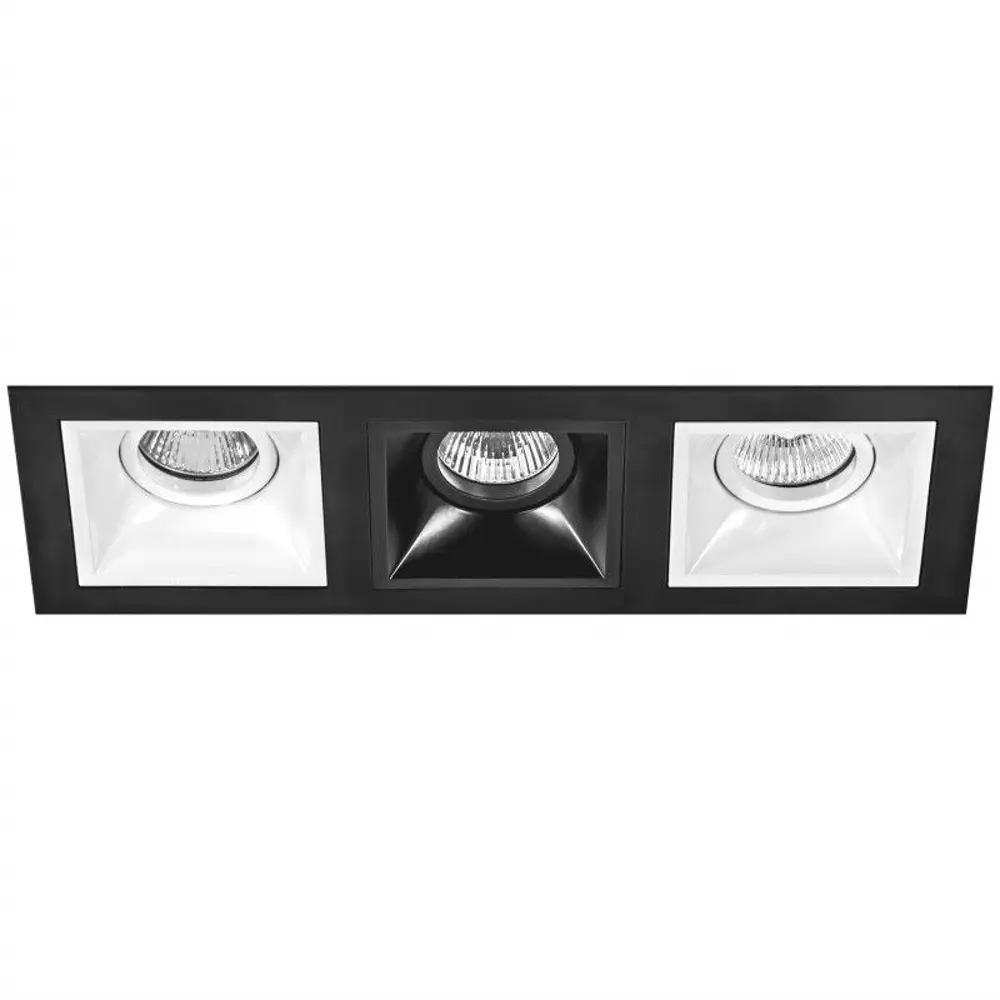 Фото Светильник точечный встраиваемый Lightstar Domino D537060706 GU5.3 цвет черный Фото Светильник точечный встраиваемый Lightstar Domino D537060706 GU5.3 цвет черный