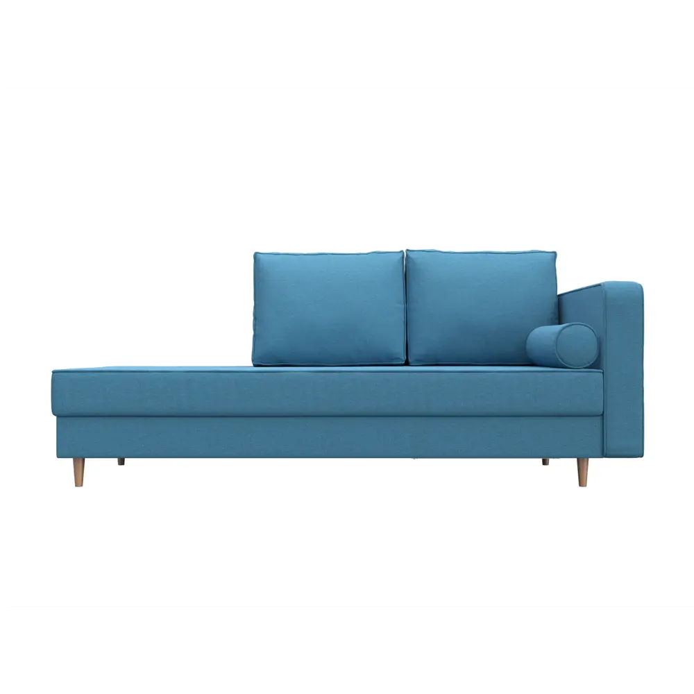 Фото 2 Кушетка Прайм правая Лига диванов 125778 212x77x81 см рогожка цвет амур 10 голубой Фото 2 Кушетка Прайм правая Лига диванов 125778 212x77x81 см рогожка цвет амур 10 голубой