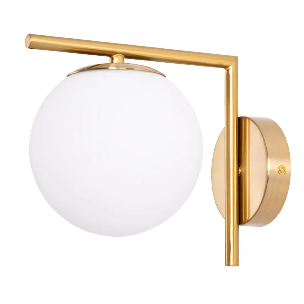 Фото Настенный светильник ARTE LAMP A1924AP-1AB Bolla-unica цвет оранжевый медный Фото Настенный светильник ARTE LAMP A1924AP-1AB Bolla-unica цвет оранжевый медный