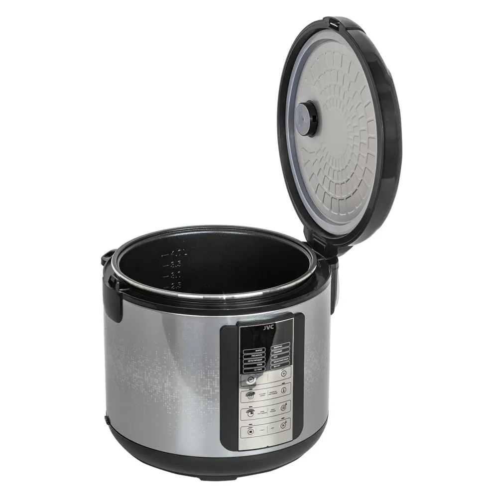 Фото 3 Мультиварка Jvc Jk-mc501 5 л 11 программ цвет серебристый, черный Фото 3 Мультиварка Jvc Jk-mc501 5 л 11 программ цвет серебристый, черный