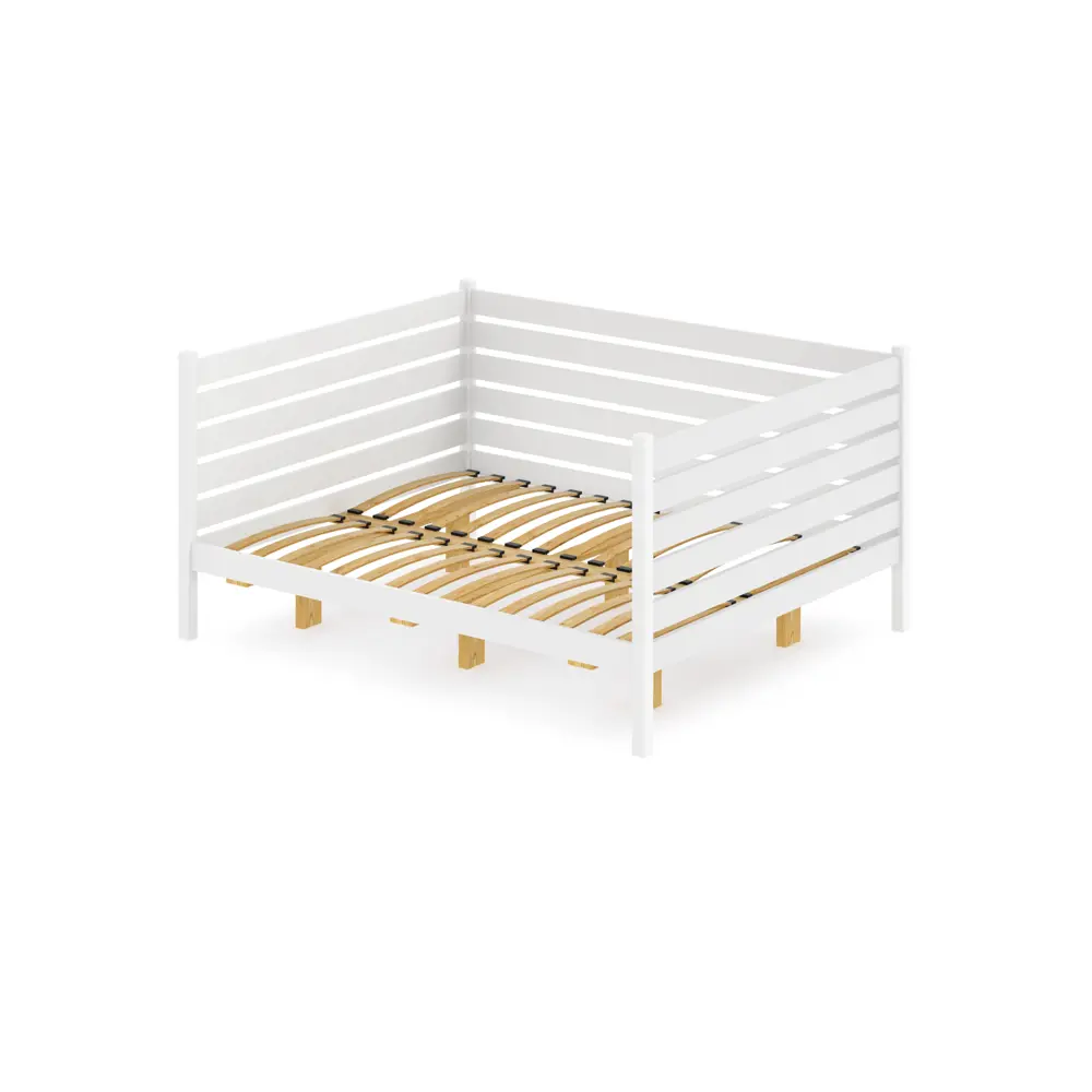 Фото Кровать Solarius Tahta-spin140-180bel-orto 150 x 101 x 190 см сосна цвет белый Фото Кровать Solarius Tahta-spin140-180bel-orto 150 x 101 x 190 см сосна цвет белый