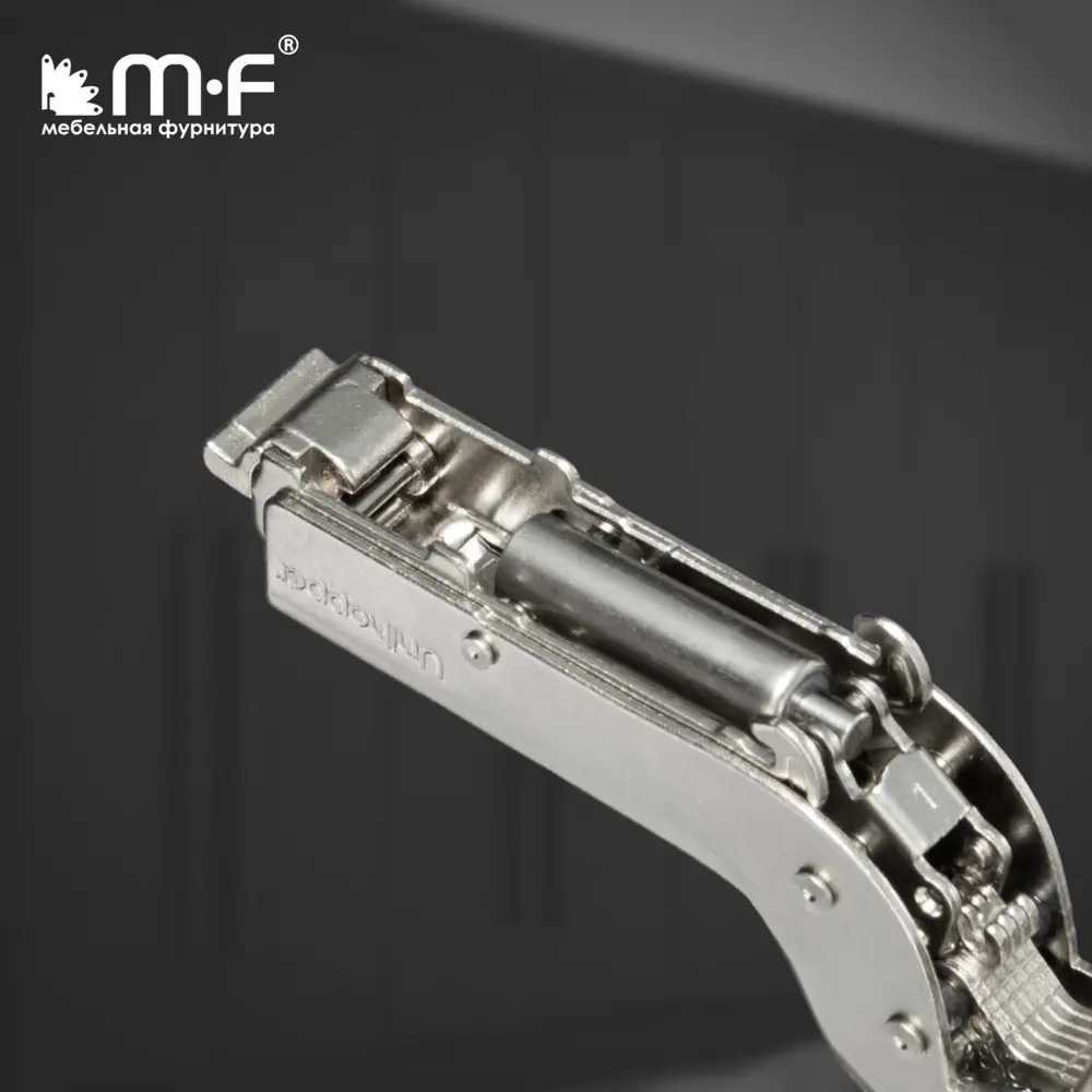 Фото 7 Петля 3D Unihopper с доводчиком внутренняя 48 мм с декоративной накладкой Фото 7 Петля 3D Unihopper с доводчиком внутренняя 48 мм с декоративной накладкой
