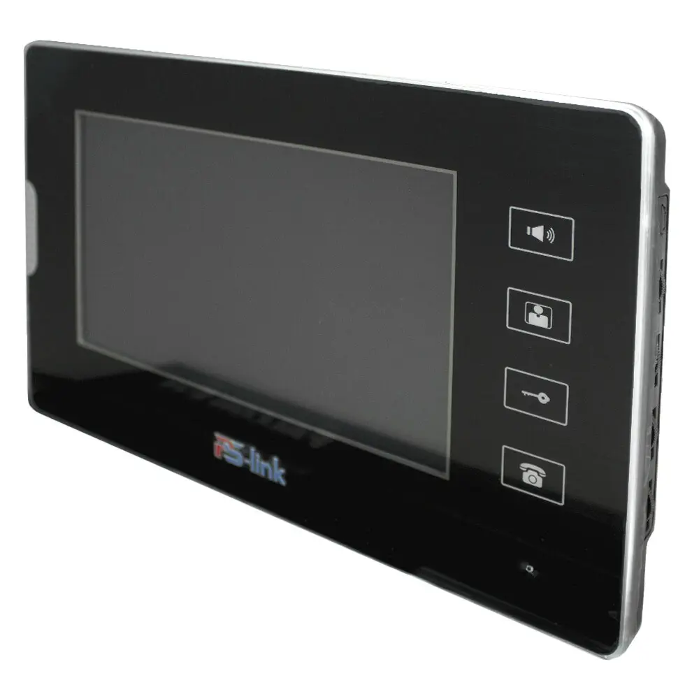 Фото 3 Комплект видеодомофона Ps-link KIT-VDI33T-MG 7" цвет черный Фото 3 Комплект видеодомофона Ps-link KIT-VDI33T-MG 7" цвет черный