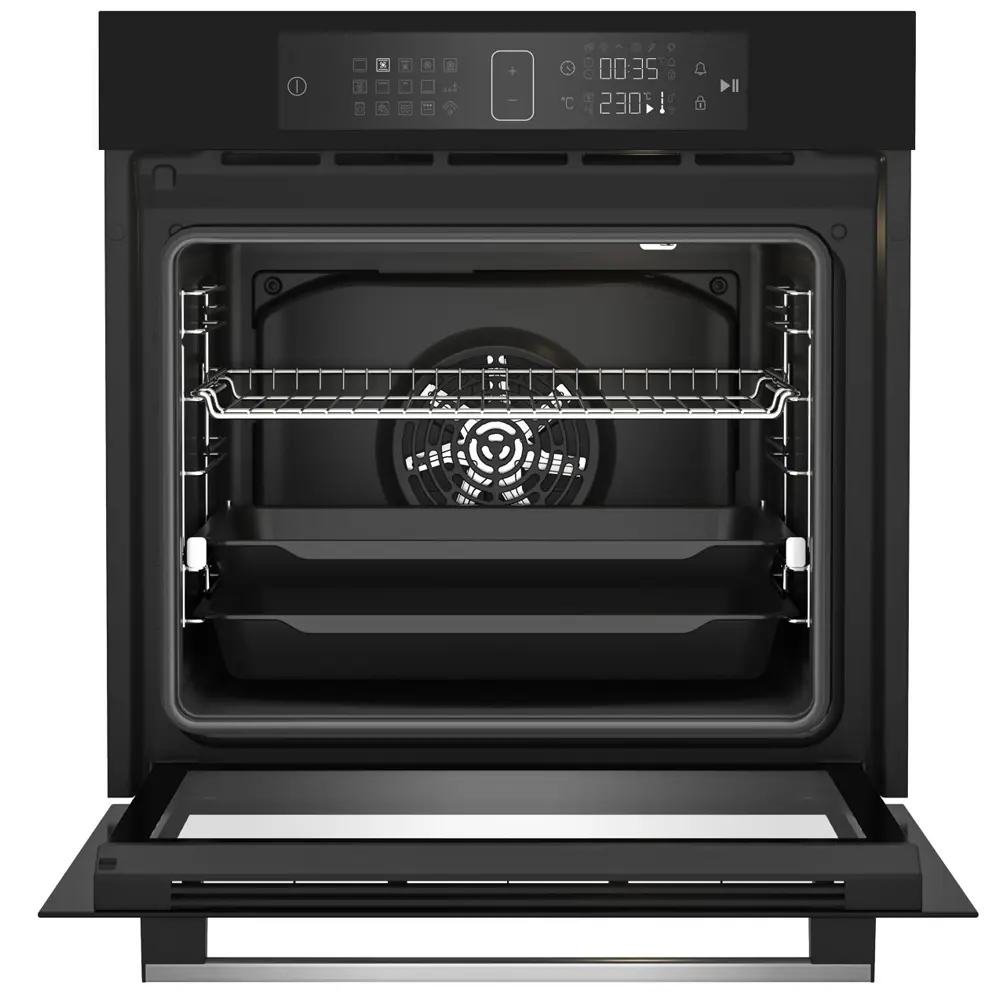Фото 4 Встраиваемый духовой шкаф Hotpoint Fe8 1351 H Bl 59.40x59.50x56.70 см цвет черный Фото 4 Встраиваемый духовой шкаф Hotpoint Fe8 1351 H Bl 59.40x59.50x56.70 см цвет черный