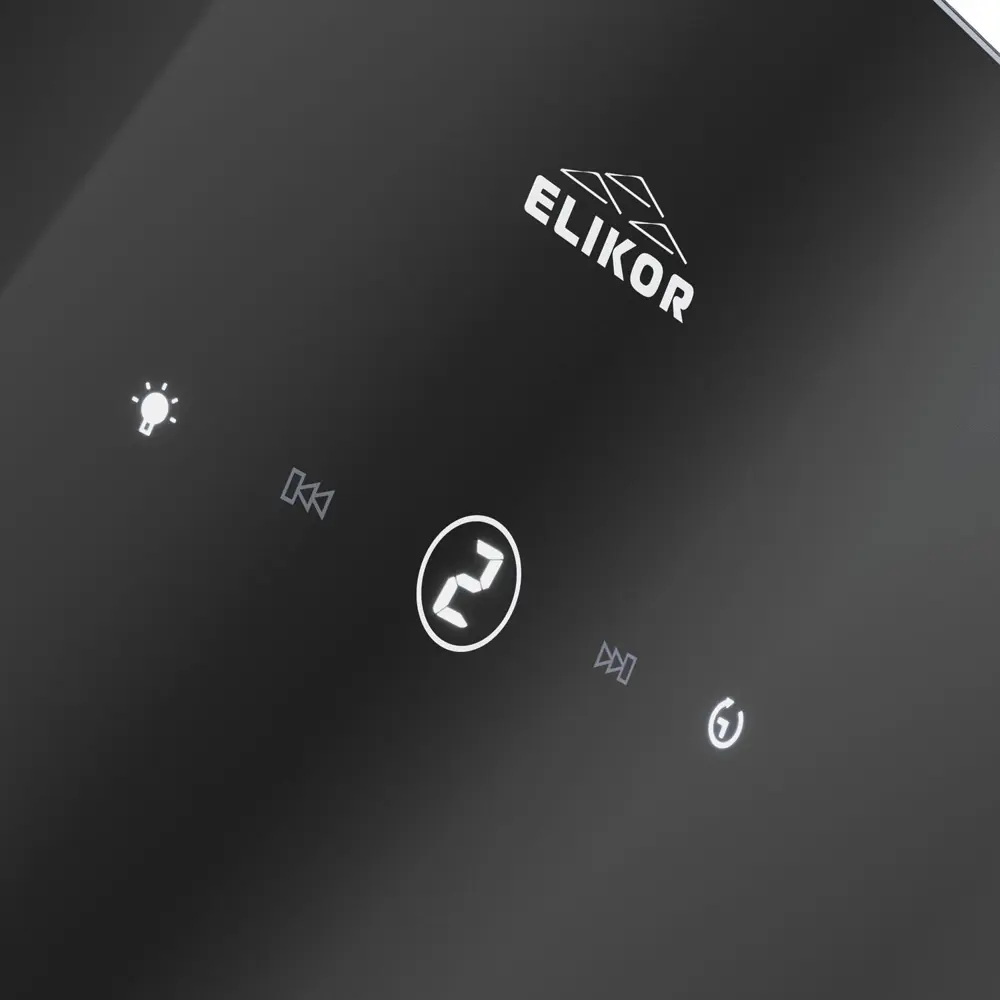 Фото 4 Вытяжка Elikor RISE 60 BK черный (243074) 59.5 см цвет черный Фото 4 Вытяжка Elikor RISE 60 BK черный (243074) 59.5 см цвет черный